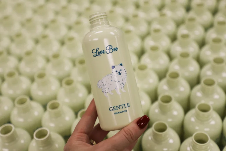 Pampered Pets: Beauty Products for Dogs with Digital Print