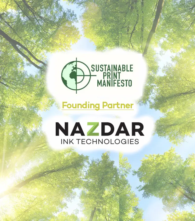 Nazdar Announced as Founding Partner of the Sustainable Print Manifesto